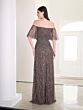 Adrianna Papell 40457 Flutter Sleeve Leg Slit Dress - Stock Only