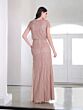 Adrianna Papell 40461 Short Sleeve Blouson Top Dress - Stock Only