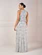 Adrianna Papell 40431 Jewel Neckline Floral Dress - Stock Only