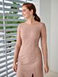 Adrianna Papell 40473 Cowl Back Illusion Sleeve Dress - Stock Only