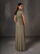 Adrianna Papell 40514 High Neck Embellished Dress