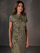Adrianna Papell 40514 High Neck Embellished Dress