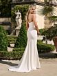 Adrianna Papell 45026 Scoop Neck Basque Waist 2-Piece Wedding Dress
