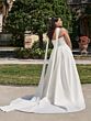 Adrianna Papell 31349W Beaded Bodice Scoop Neck Plus Size Wedding Gown