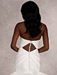 Adrianna Papell 31256 Ruffle Skirt Illusion Back Wedding Dress