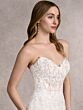 Adrianna Papell 31257 Petal Train Marie Sleeve Wedding Gown