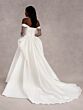 Adrianna Papell 31259 High Slit Off The Shoulder Wedding Gown