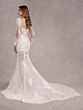 Adrianna Papell 31262 Sheer Skirt Detachable Sleeve Bridal Dress