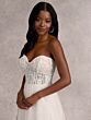 Adrianna Papell 31268 High Slit Off The Shoulder Wedding Dress