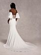 Adrianna Papell 31269 Illusion Back Detachable Sleeve Wedding Gown