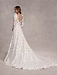 Adrianna Papell 31270 Square Neckline Long Sleeve Wedding Gown