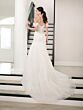 Adrianna Papell 31292 Off-The-Shoulder Trumpet Wedding Dress