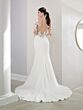Adrianna Papell 31296 Illusion Sleeves V-Back Wedding Gown