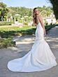 Adrianna Papell 31342 Strapless Scoop Neck Drape Skirt Bridal Gown