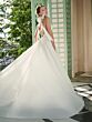 Adrianna Papell 31343 Back Bow Basque Waist Wedding Dress