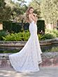 Adrianna Papell 31344 Halter Neck Open Back Wedding Gown
