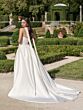 Adrianna Papell 31349 Beaded Bodice Scoop Neck Wedding Gown