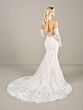 Adrianna Papell 31272 Scoop Neck Illusion Bodice Wedding Dress