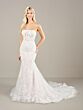Adrianna Papell 31272 Scoop Neck Illusion Bodice Wedding Dress
