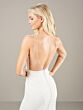 Adrianna Papell 31273 Illusion Back With Bow Wedding Gown