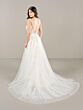 Adrianna Papell 31274 Lace Applique A-Line Wedding Gown