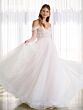 Adrianna Papell 31278 Ruched Off-The-Shoulder Bridal Gown