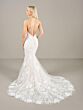 Adrianna Papell 31281 Open Back Spaghetti Strap Wedding Gown