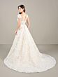 Adrianna Papell 31282 Square Back Cap Sleeve Wedding Gown