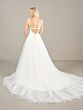 Adrianna Papell 31283 Strappy Back Organza Overskirt Bridal Dress