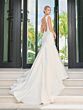 Adrianna Papell 31312 Applique Strap Open Back Wedding Dress