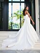 Adrianna Papell 31318 Back Bow Sweetheart Neck Bridal Dress