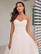 Adrianna Papell 31324 Sweetheart Neck Tulle Skirt Bridal Gown