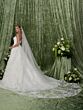 Adrianna Papell 31354 Scoop Neckline Strapless Wedding Dress