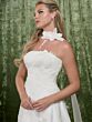Adrianna Papell 31361 Sweep Train Satin Wedding Dress