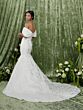Adrianna Papell 31364 Off The Shoulder Floral Wedding Dress
