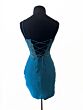 Aerie Couture 823 Tulip Skirt Plunging Neckline Dress