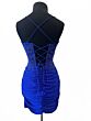 Aerie Couture 827 Ruched Skirt Sweetheart Neck Dress