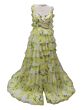 Ava Presley 42332 Floral Ruffle Skirt Sweetheart Neck Dress