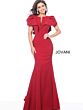Jovani 00761 Burgundy Evening Dress