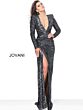 Jovani 04260 Black/Multi Evening Dress