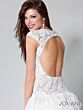 Jovani 171924 White/Nude Cocktail Dress