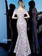 Jovani 1814 Taupe Evening Dress