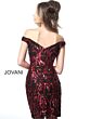 Jovani 2666 Black-Red Cocktail Dress