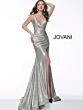 Jovani 67977 Silver Prom Dress