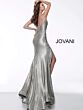 Jovani 67977 Silver Prom Dress