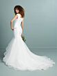 Christina Wu 28175 Square Neckline Layered Skirt Wedding Gown - Stock Only