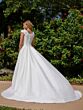Christina Wu 28210 Removable Overskirt Applique Sleeve Wedding Gown