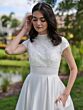 Christina Wu 28211 Beaded Bodice Pleated Skirt Wedding Gown