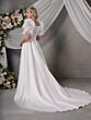 Christina Wu 28242 High Slit Square Neckline Wedding Dress