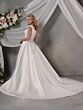 Christina Wu 28248 Square Neckline Lace-Up Wedding Dress